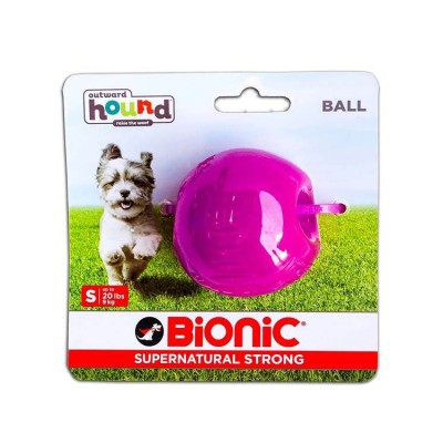 Outward Hound Bionic Opaque Ball Toy Small, Purple
